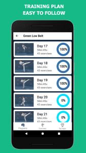 اسکرین شات 4 برنامه Mastering Taekwondo at Home