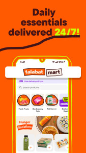 اسکرین شات 4 برنامه talabat: Food, grocery & more
