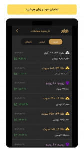 اسکرین شات 5 برنامه ‏‏‏طلا و نقره - طلایی شو
