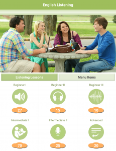 اسکرین شات 1 برنامه English Listening