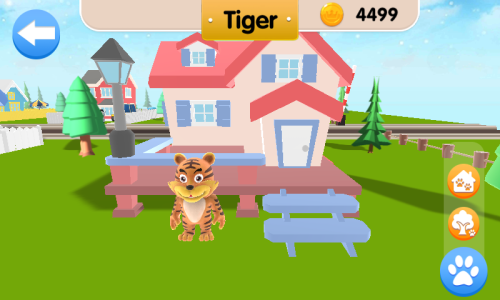 اسکرین شات 3 بازی Talking Friend Home