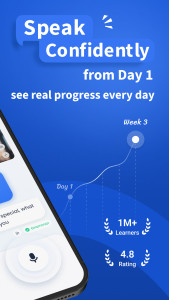 اسکرین شات 2 برنامه TalkMe: Speak & Learn English