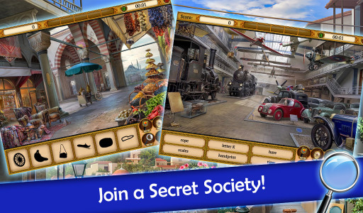 اسکرین شات 4 بازی Hidden Objects Mystery Society