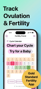 اسکرین شات 1 برنامه Fertility Friend Ovulation App