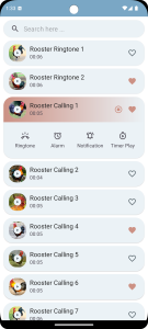 اسکرین شات 7 برنامه Rooster Sounds