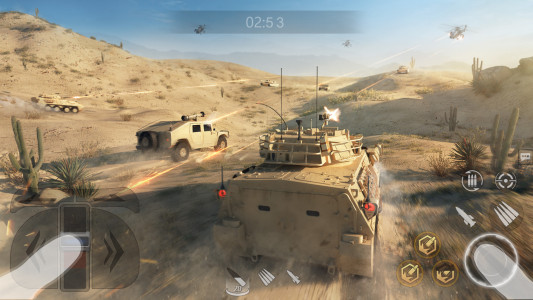 اسکرین شات 4 بازی Clash of Panzer: Tank Battle