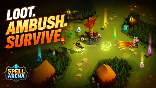 اسکرین شات 3 بازی Spell Arena: Battle Royale