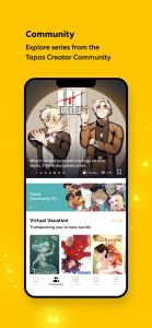 اسکرین شات 5 برنامه Tapas – Comics and Novels