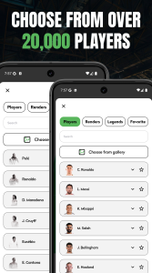 اسکرین شات 3 برنامه My Lineup: Lineup Creator