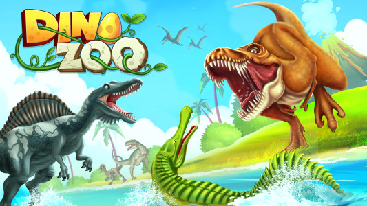 اسکرین شات 1 بازی Dino World - Jurassic Dinosaur
