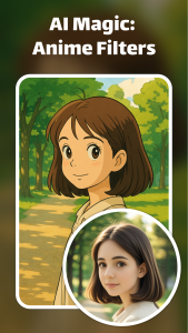 اسکرین شات 1 برنامه TapToon: AI Cartoon & Video