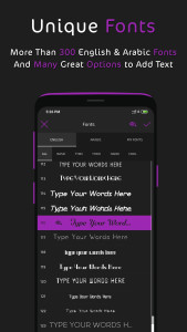 اسکرین شات 7 برنامه Postershop - Typography Design