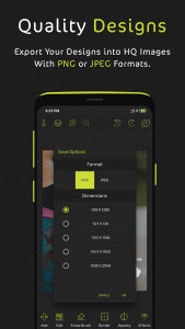 اسکرین شات 4 برنامه Postershop - Typography Design