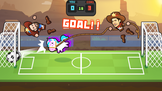 اسکرین شات 3 بازی Go Flick Soccer