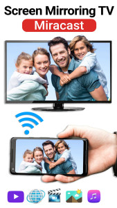 اسکرین شات 1 برنامه Screen Mirroring TV - Miracast