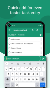اسکرین شات 3 برنامه Tasks: To Do List & Reminders