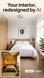 اسکرین شات 1 برنامه AI Redesign - Home Design