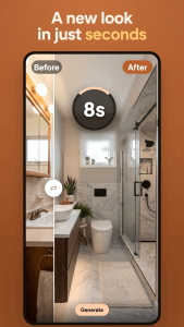 اسکرین شات 3 برنامه AI Redesign - Home Design