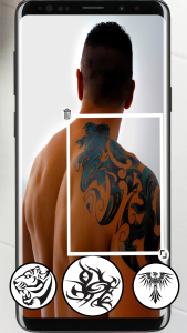 اسکرین شات 2 برنامه Tattoo Photo Editing App