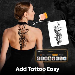 اسکرین شات 4 برنامه Tattoo Maker - Tattoo Design