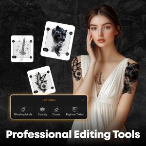 اسکرین شات 5 برنامه Tattoo Maker - Tattoo Design