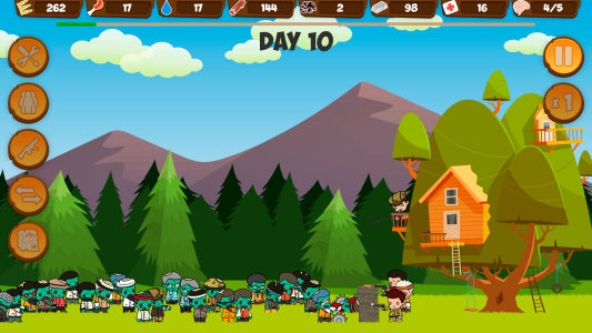 اسکرین شات 4 بازی Zombie Forest HD: Survival