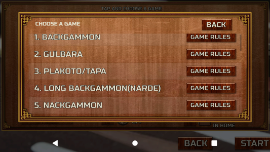 اسکرین شات 2 بازی Backgammon Games : +18