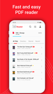 اسکرین شات 1 برنامه PDF Reader, PDF Viewer