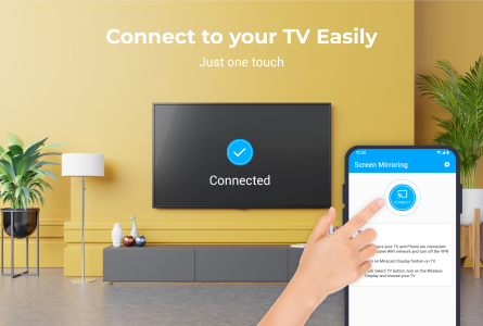 اسکرین شات 1 برنامه Screen Mirroring - TV Miracast