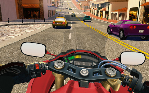 اسکرین شات 3 بازی Moto Rider GO: Highway Traffic
