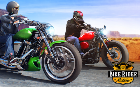 اسکرین شات 7 بازی Bike Rider Mobile: Racing Duels & Highway Traffic