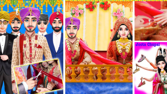 اسکرین شات 3 برنامه Punjabi Wedding Indian Games