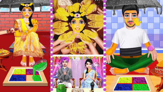 اسکرین شات 5 برنامه Punjabi Wedding Indian Games