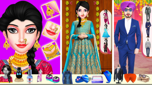 اسکرین شات 8 برنامه Punjabi Wedding Indian Games