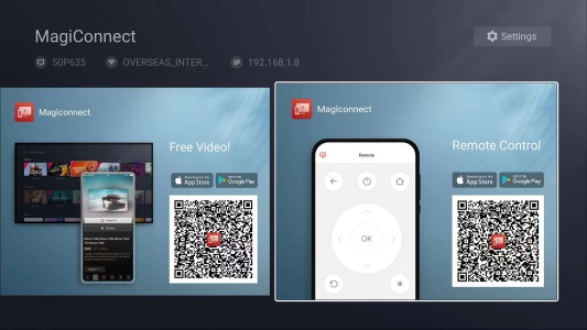 اسکرین شات 6 برنامه MagiConnect TV App Services