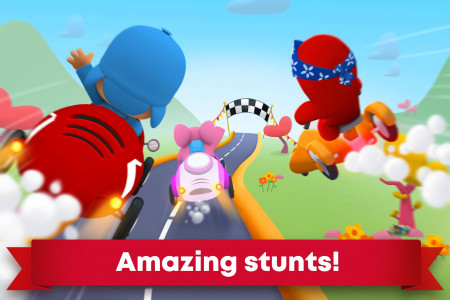 اسکرین شات 1 بازی Pocoyo Racing: Kids Car Race