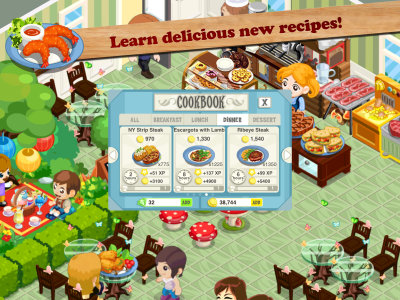 اسکرین شات 6 بازی Restaurant Story™