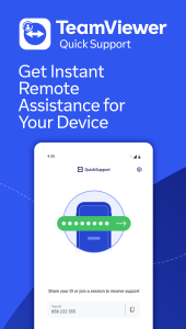 اسکرین شات 1 برنامه TeamViewer QuickSupport