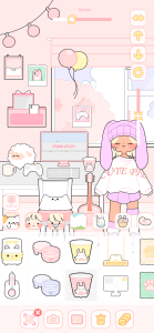اسکرین شات 4 بازی Lovely Doll : Dress Up Game