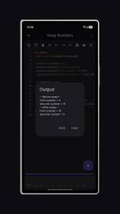 اسکرین شات 4 برنامه Java Compiler