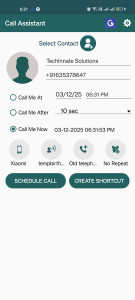 اسکرین شات 5 برنامه Call Assistant - Fake Call