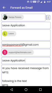 اسکرین شات 5 برنامه SMS Auto Forwarder & Messaging