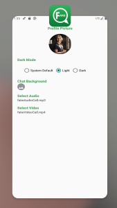 اسکرین شات 4 برنامه Fake Chat Message Prank