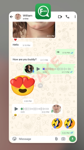اسکرین شات 2 برنامه Fake Chat Message Prank