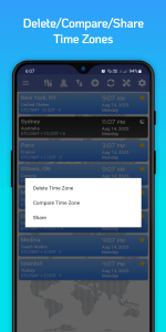 اسکرین شات 8 برنامه Worldclock Timezone Converter