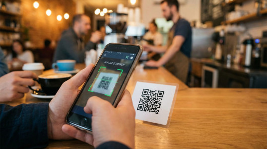 اسکرین شات 1 برنامه WiFi QrCode Password scanner