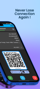 اسکرین شات 4 برنامه WiFi QrCode Password scanner