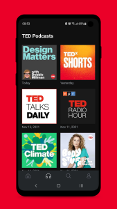 اسکرین شات 3 برنامه TED Talks: Watch and Learn