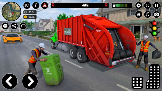 اسکرین شات 3 بازی Garbage Truck Games 2025
