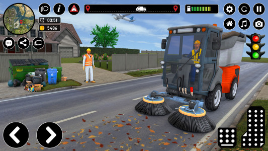 اسکرین شات 2 بازی Garbage Truck Games 2025